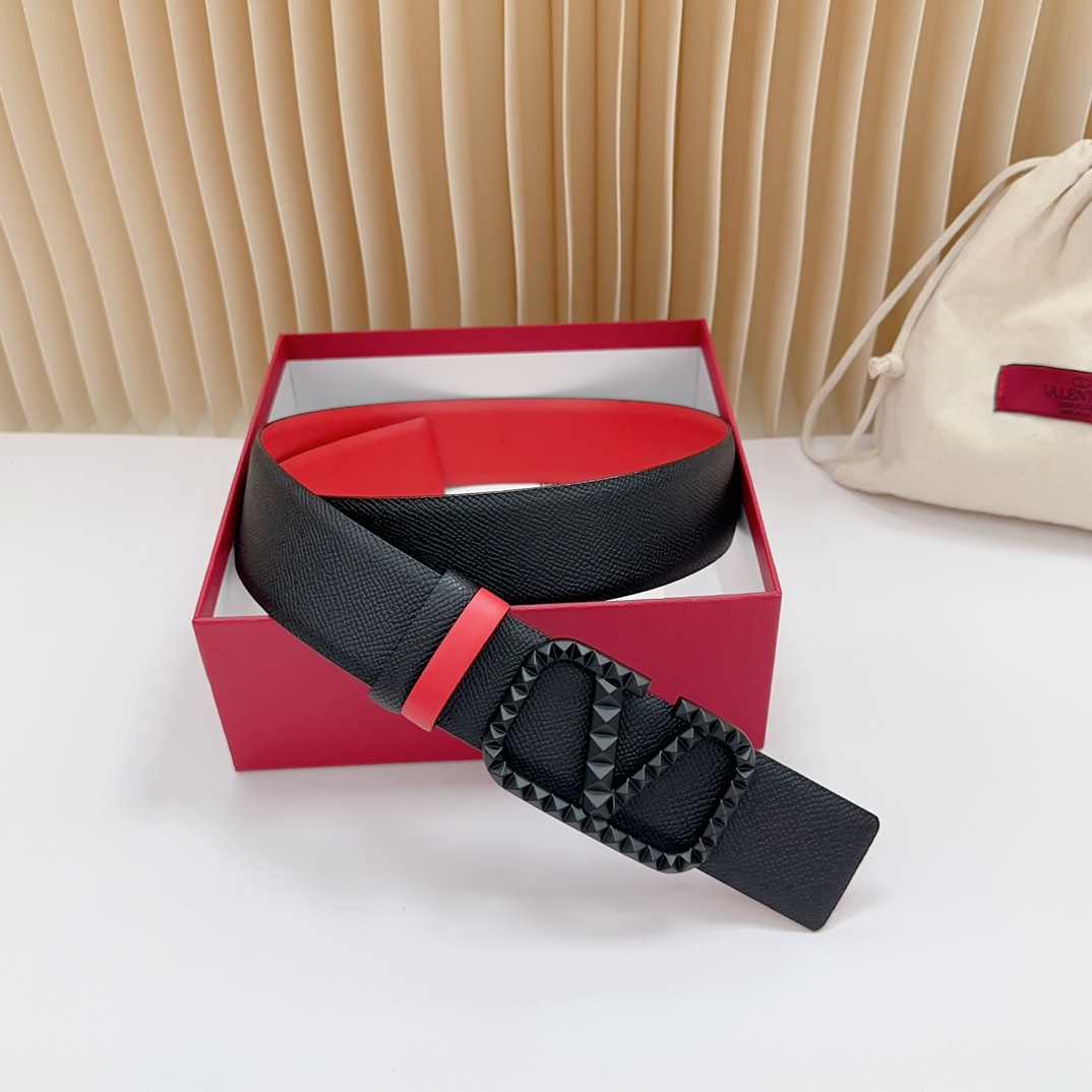 Valentino Leather Belts 1:1 Mirror Version