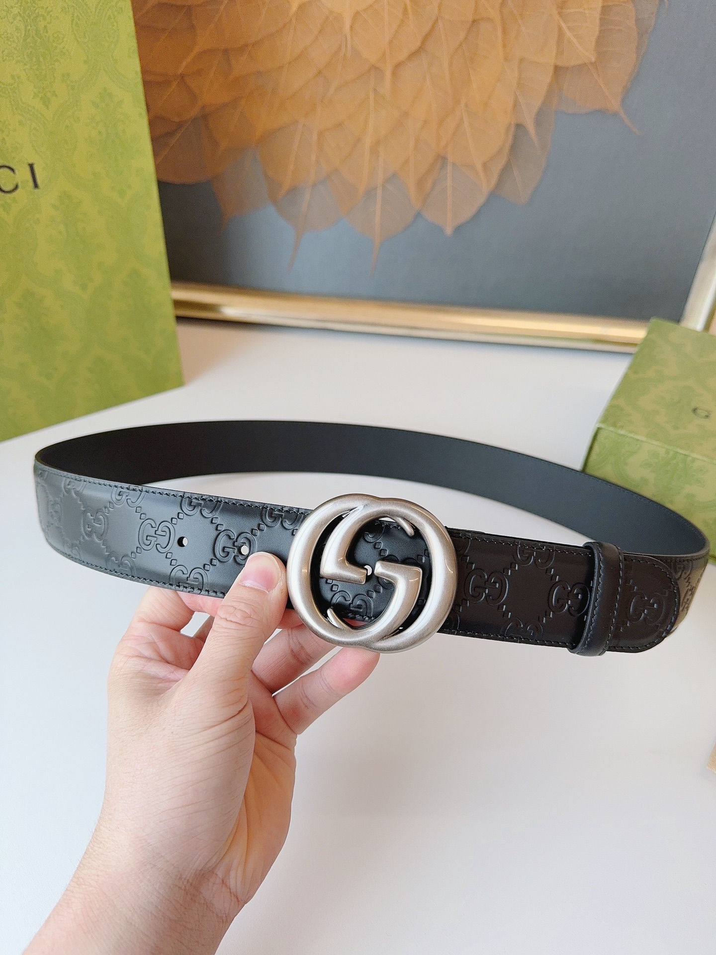 Gucci Leather Belts 1:1 Mirror Version