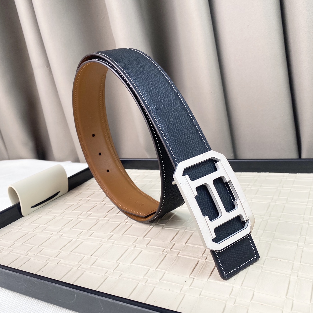 Hermes Leather Belts 1:1 Mirror Version