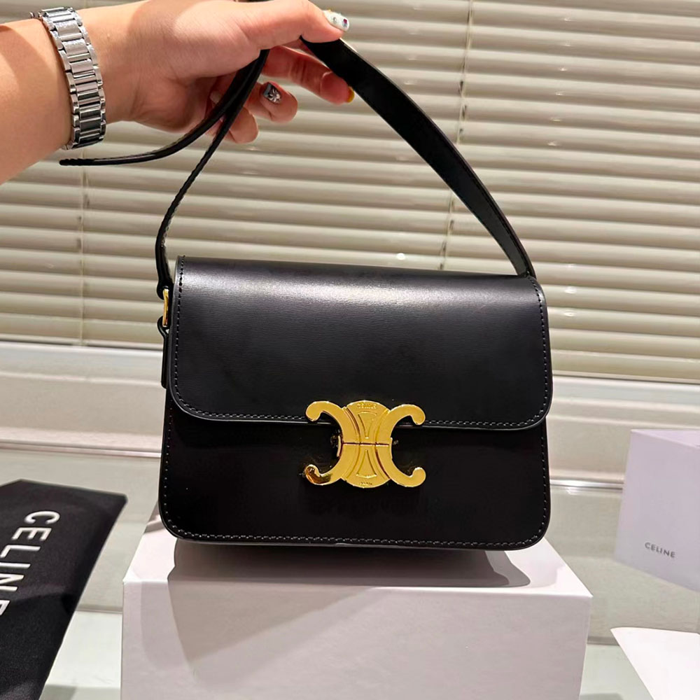 CELINE Triomphe Shoulder Bag Small&Medium(Replica)