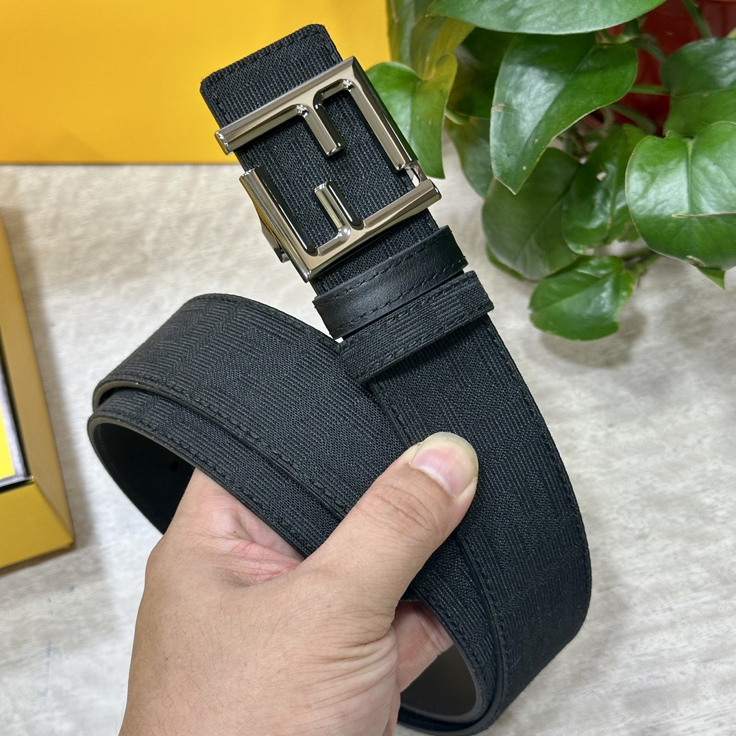 Fendi Leather Belts 1:1 Mirror Version