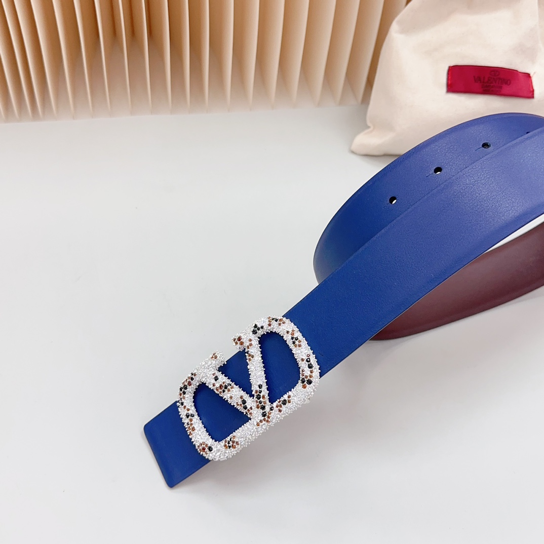 Valentino Leather Belts 1:1 Mirror Version