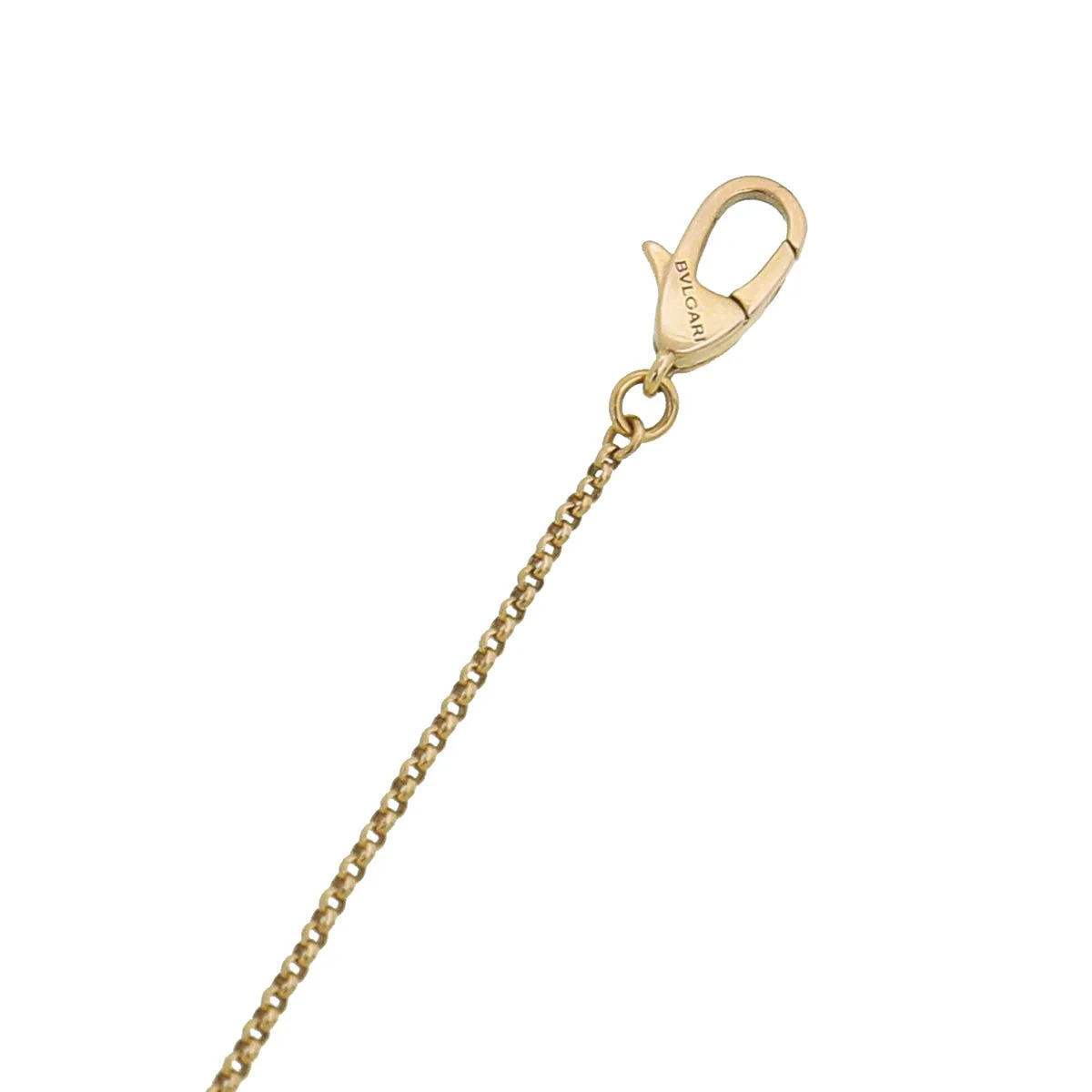 Bvlgari 18K Pink Gold Ceramic B.Zero 1 Necklace