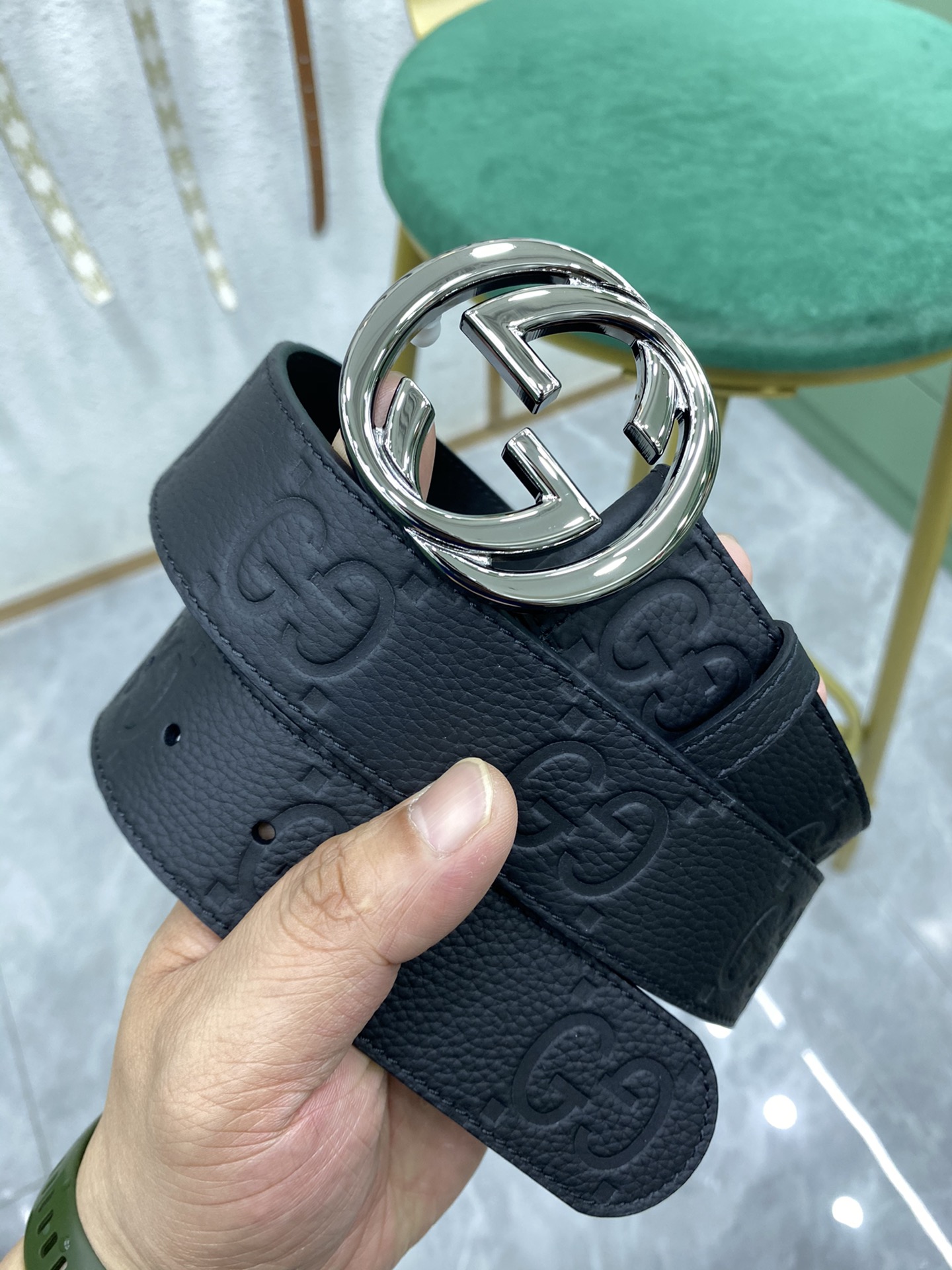 Gucci Leather Belts 1:1 Mirror Version