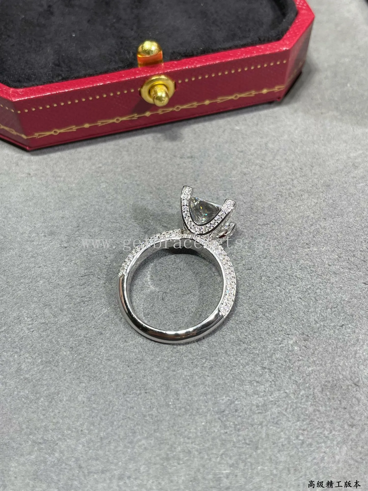 Cartier Wedding Ring with Diamonds