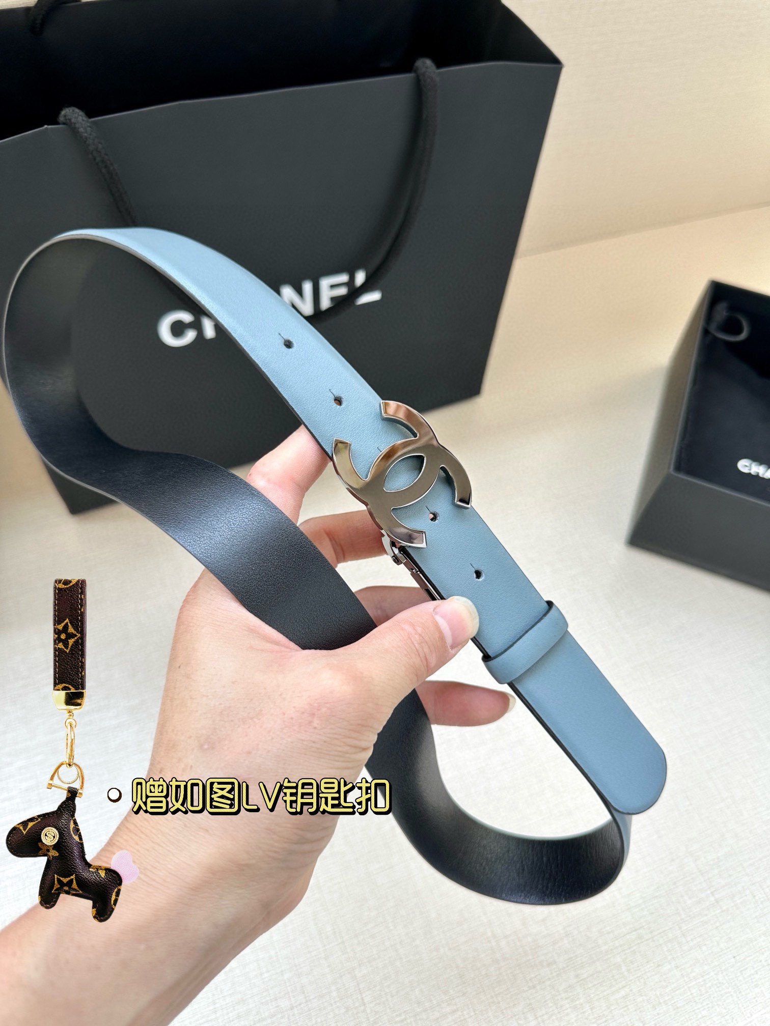 Chanel Leather Belts 1:1 Mirror Version