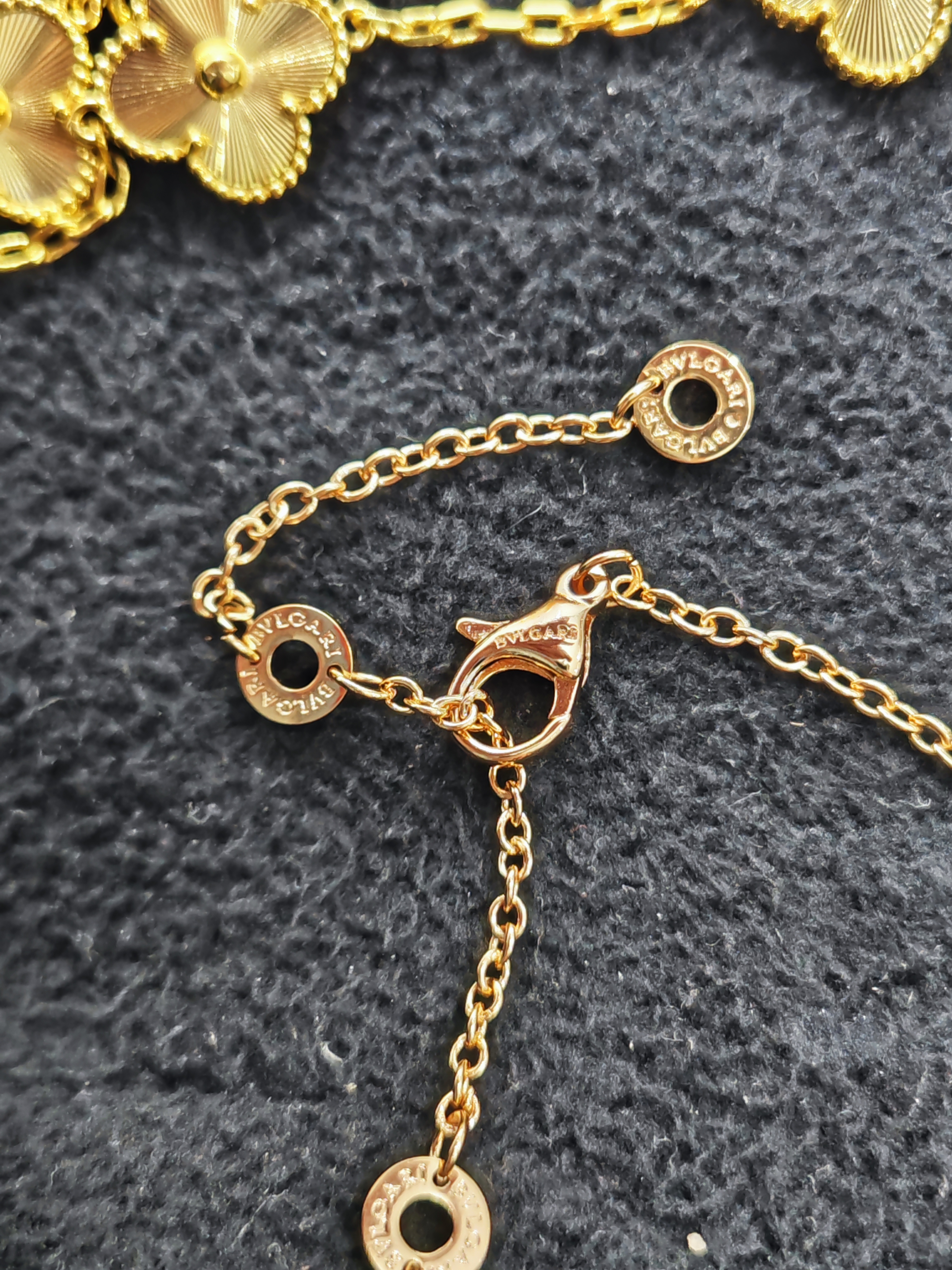 Bvlgari B.ZERO1 NECKLACE, Rose Gold & Gold