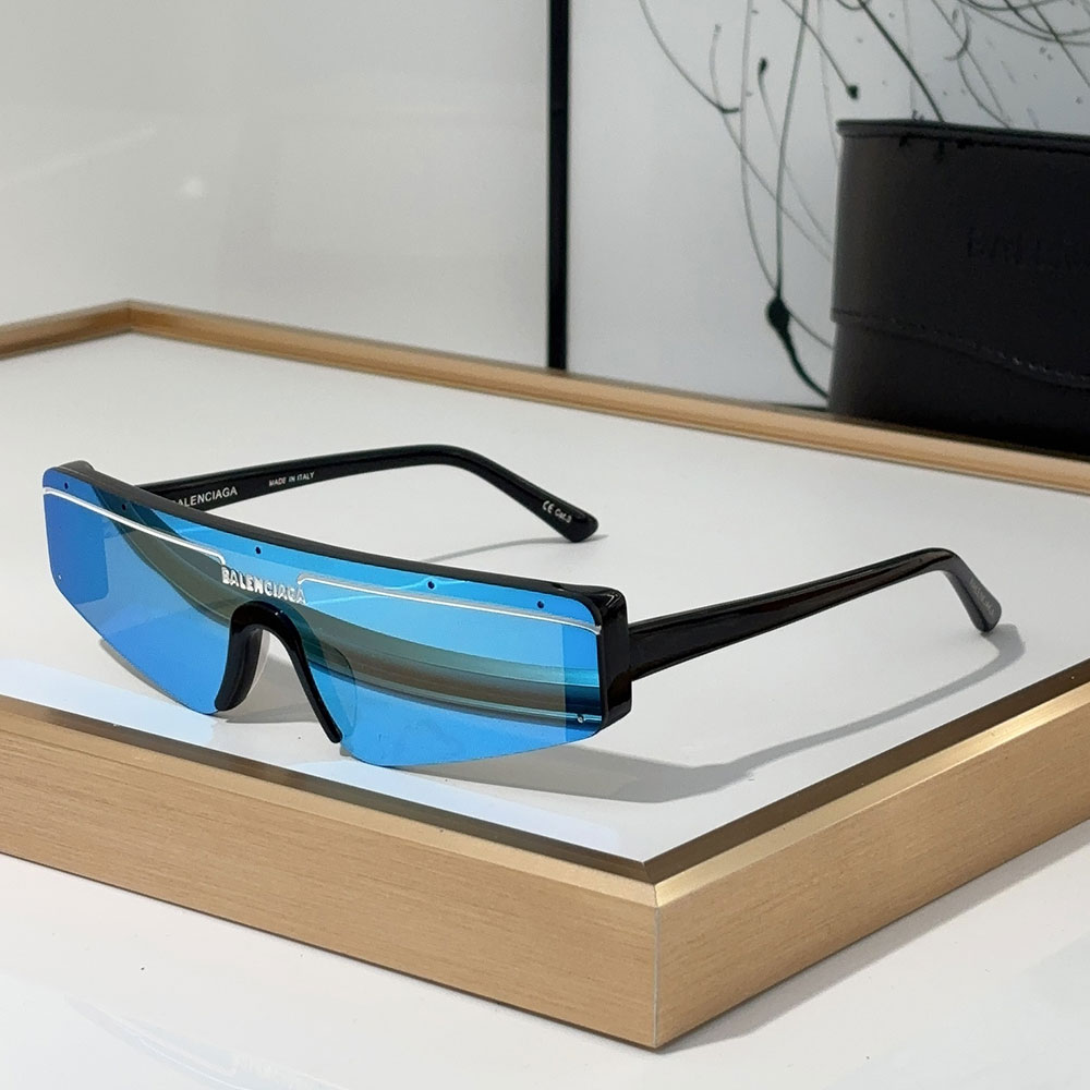 Balenciaga Mirror Logo  sunglasses Top quality （Replica）