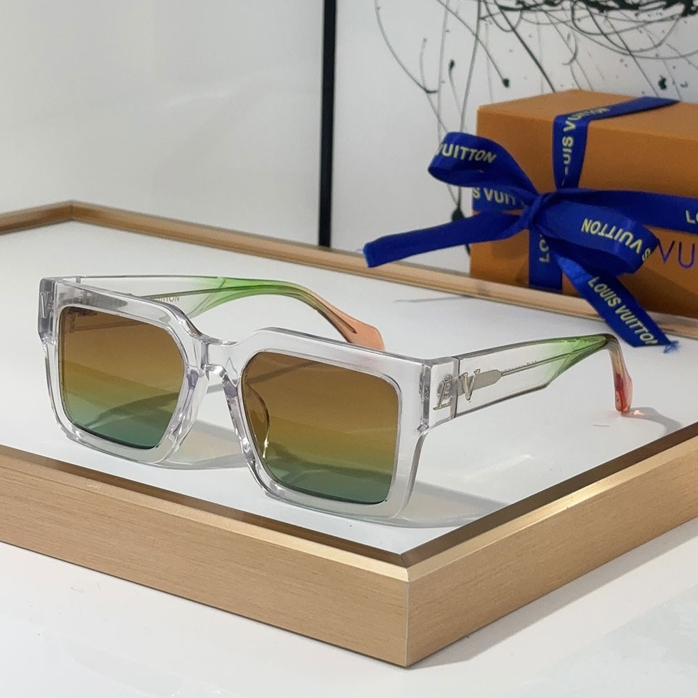 Louis Vuitton LV Mirror leg Logo sunglasses Top quality （Replica）