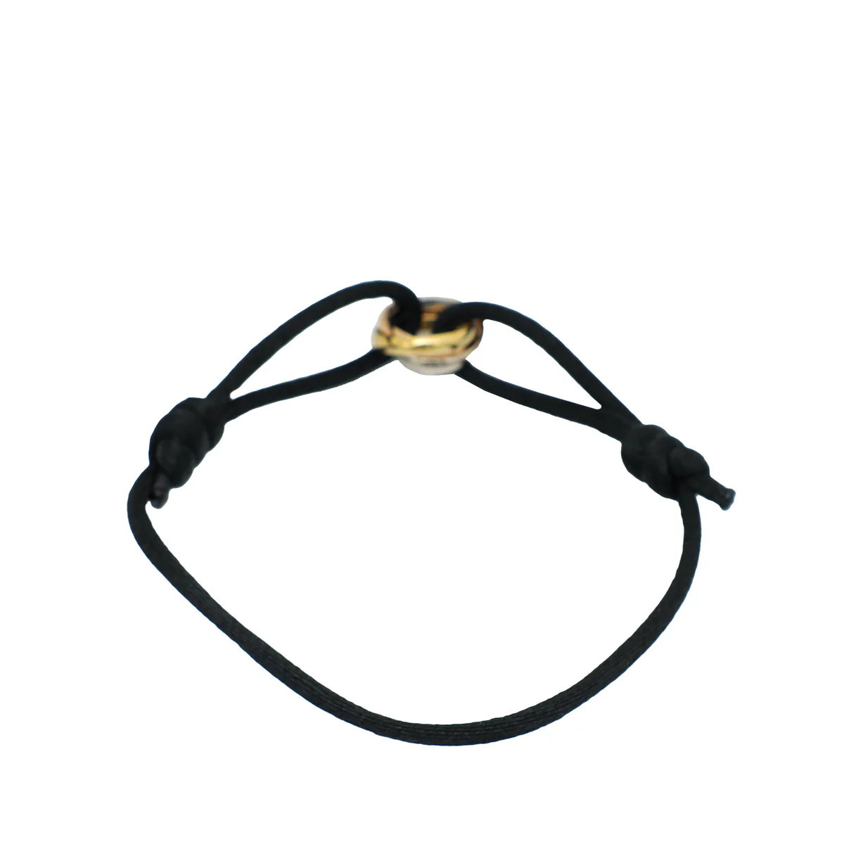 Cartier 18K Trinity Tricolor Gold Cord Bracelet