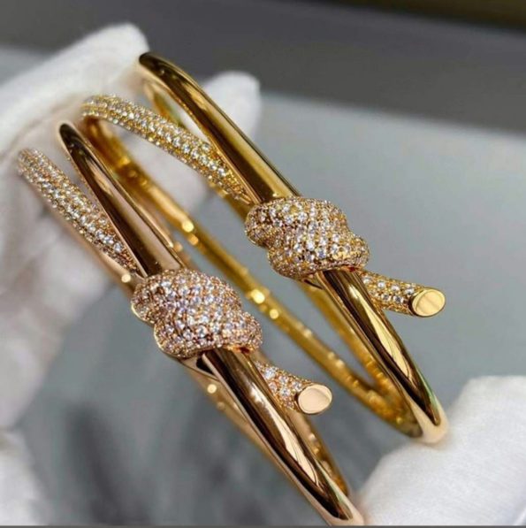 Tiffany Knot Bracelet Dupe