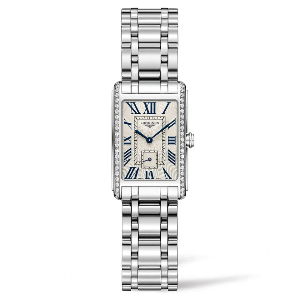 DolceVita 20.50x32MM Quartz Silver Dial Diamond Bezel L52550716