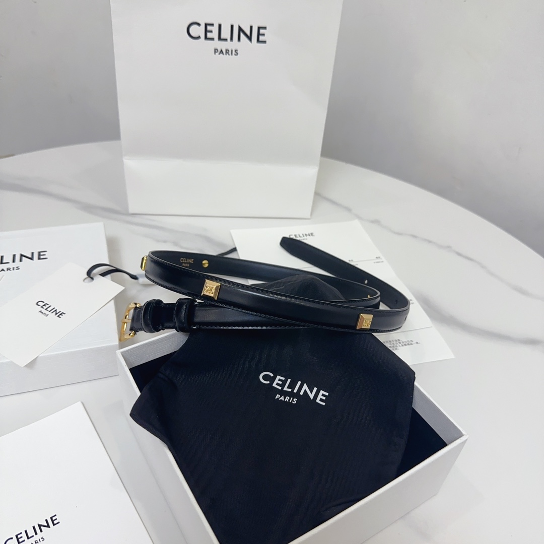 Celine Leather Belts 1:1 Mirror Version