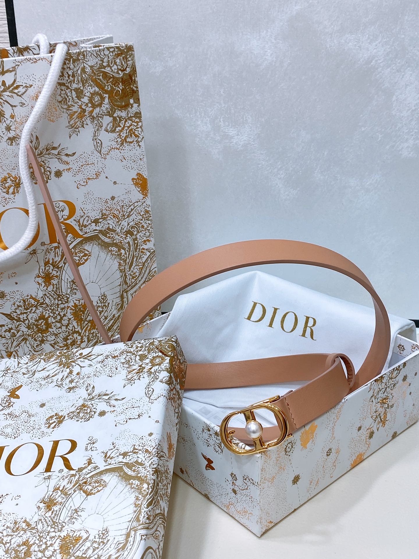 Dior Leather Belts 1:1 Mirror Version