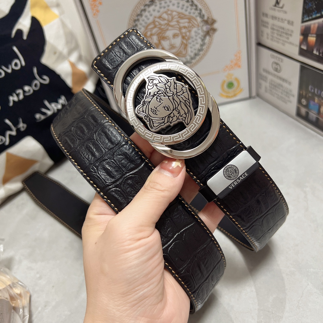 Versace Leather Belts 1:1 Mirror Version