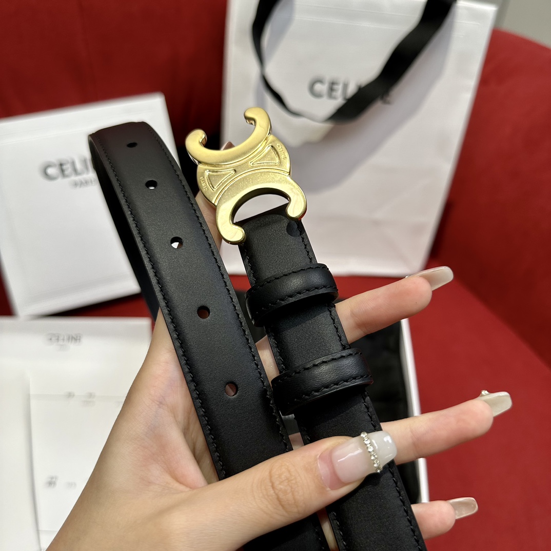 Celine Leather Belts 1:1 Mirror Version