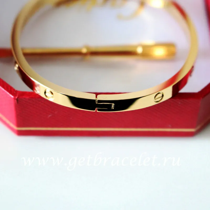 New Cartier Love Bracelet SM Yellow Gold B6047517