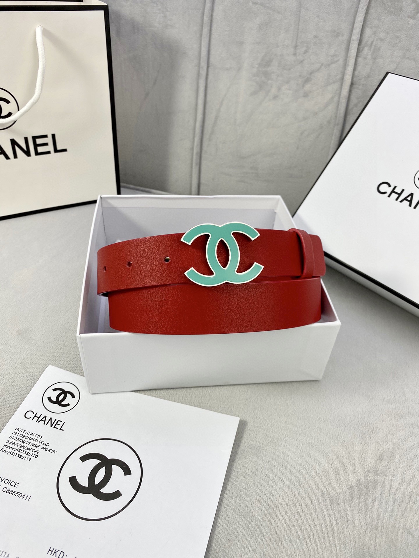 Chanel Leather Belts 1:1 Mirror Version