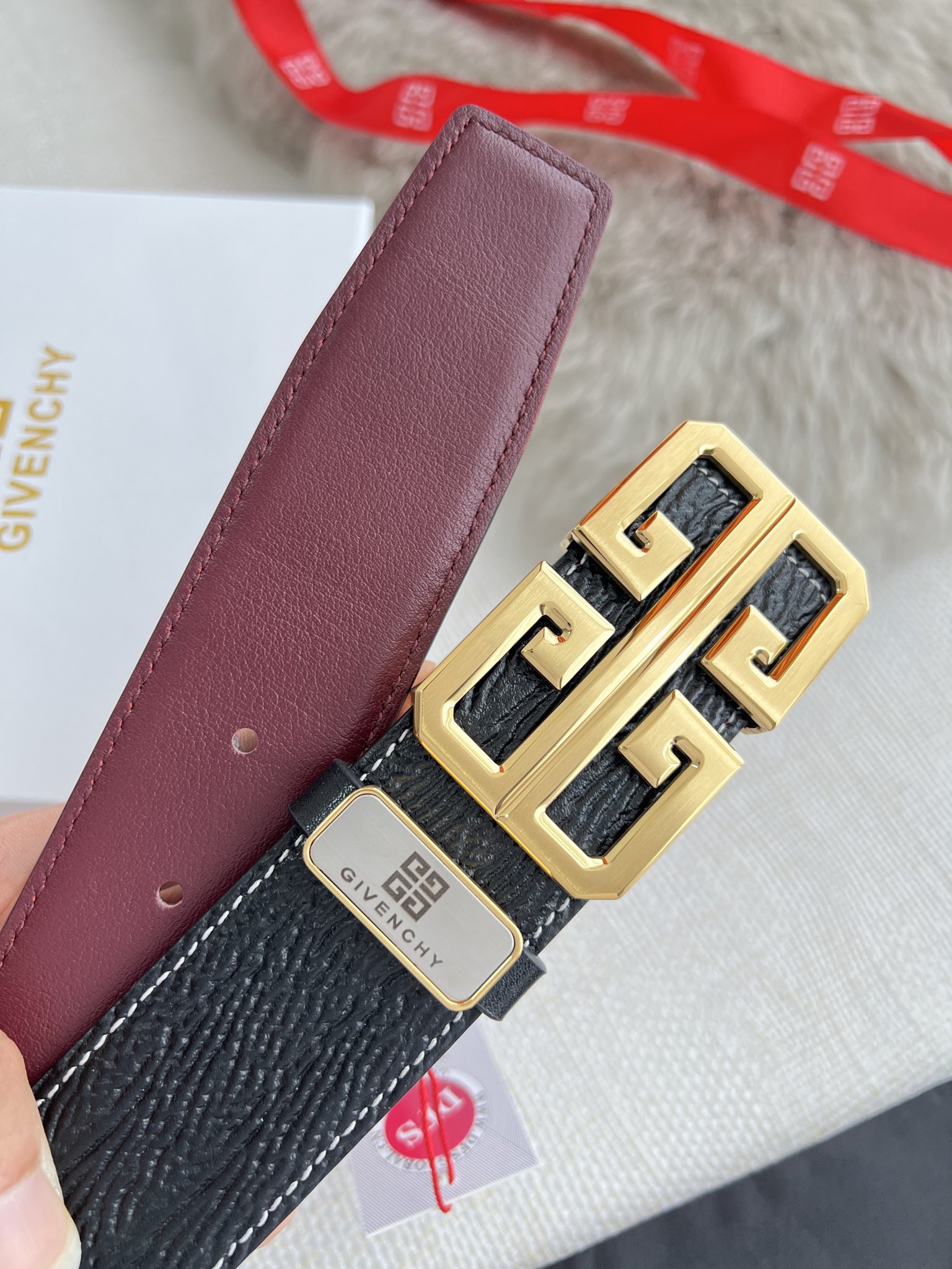 Givenchy Leather Belts 1:1 Mirror Version