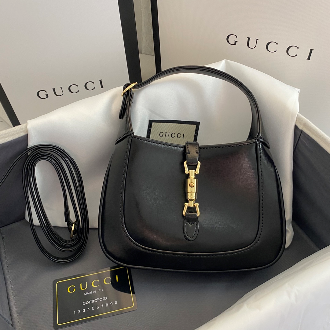 Gucci Jackie 1961 Half Moon Shoulder Bag(Replica)