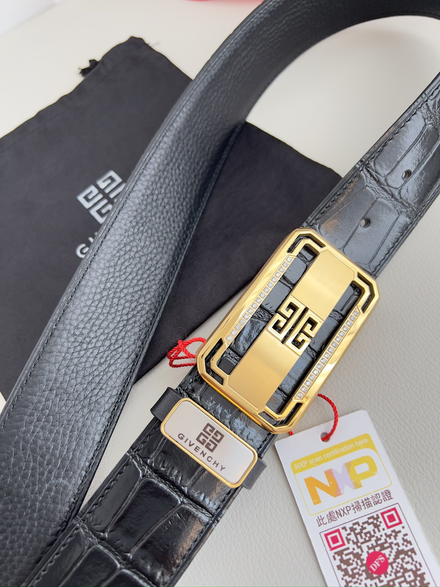 Givenchy Leather Belts 1:1 Mirror Version