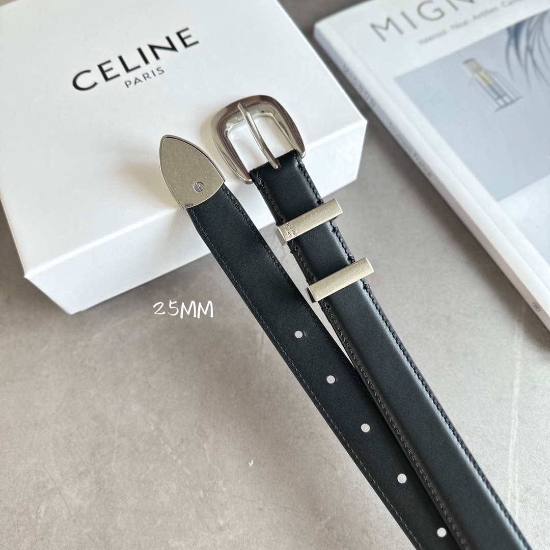 Celine Leather Belts 1:1 Mirror Version