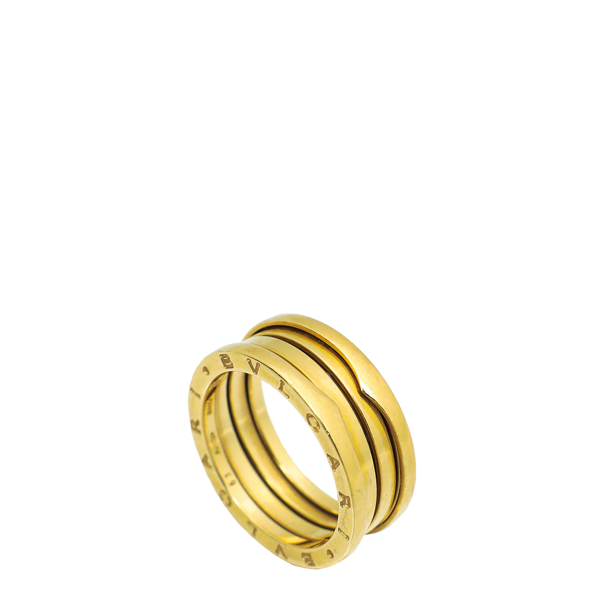 Bvlgari 18K Yellow GoldB.Zero 1 - 3 Band Ring 63