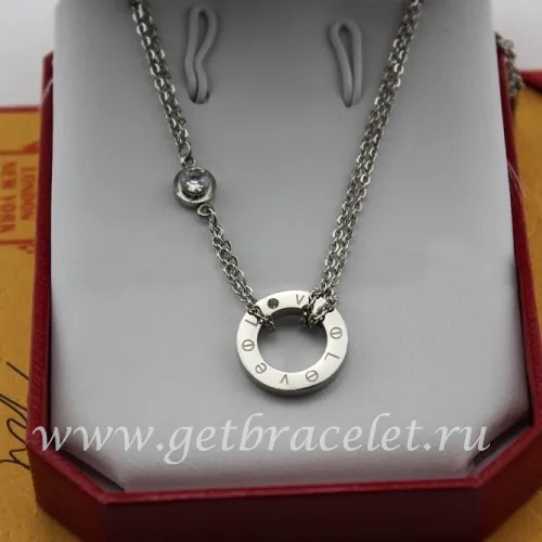 Imitation Cartier Love Bracelet White Gold Diamonds B6038100