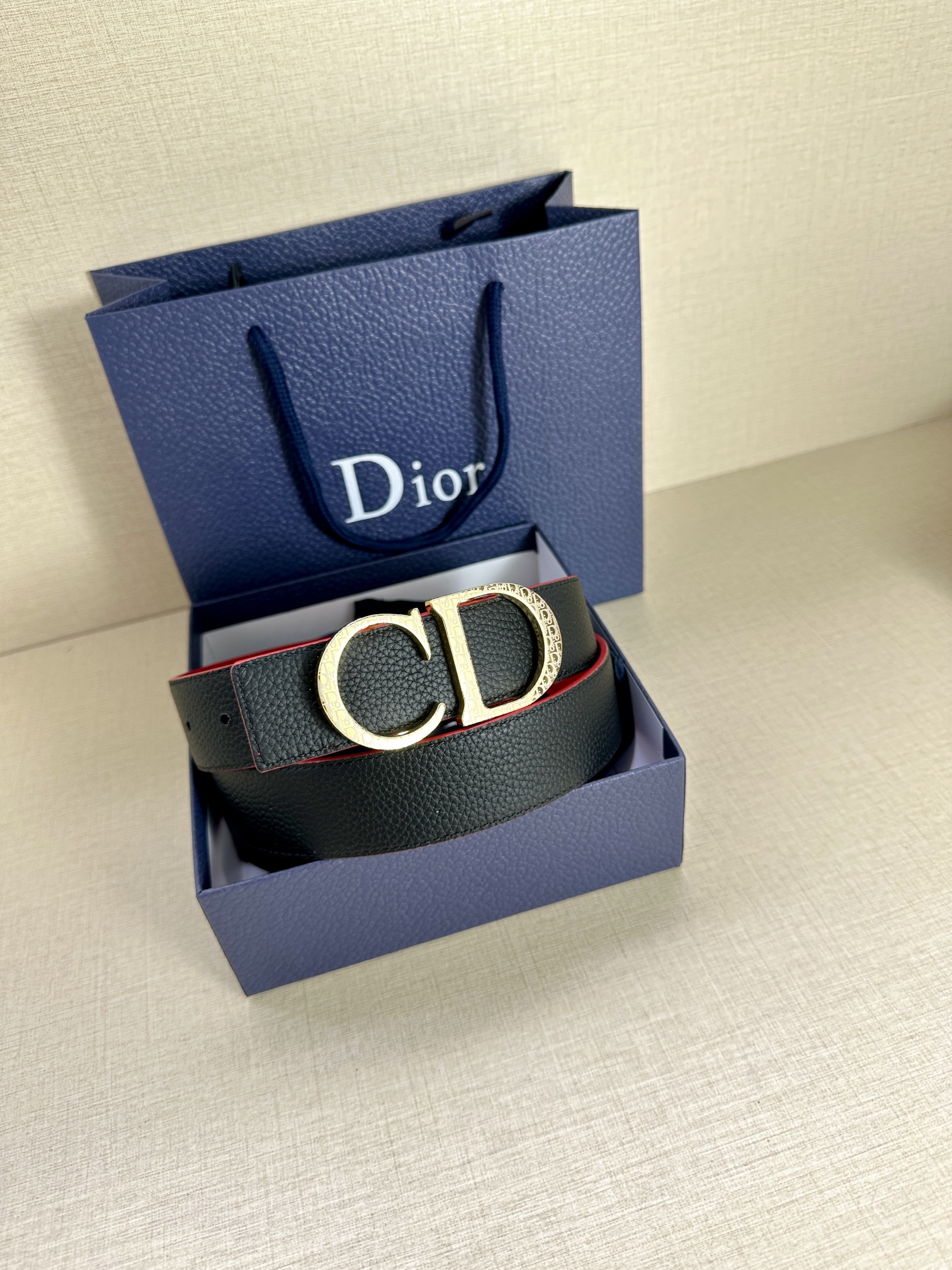 Dior Leather Belts 1:1 Mirror Version