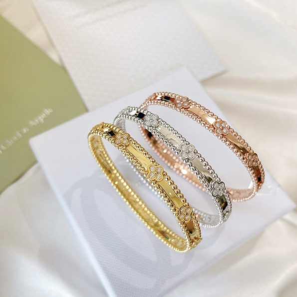Van Cleef Bracelet Dupe, Perlee Bracelet Diamonds