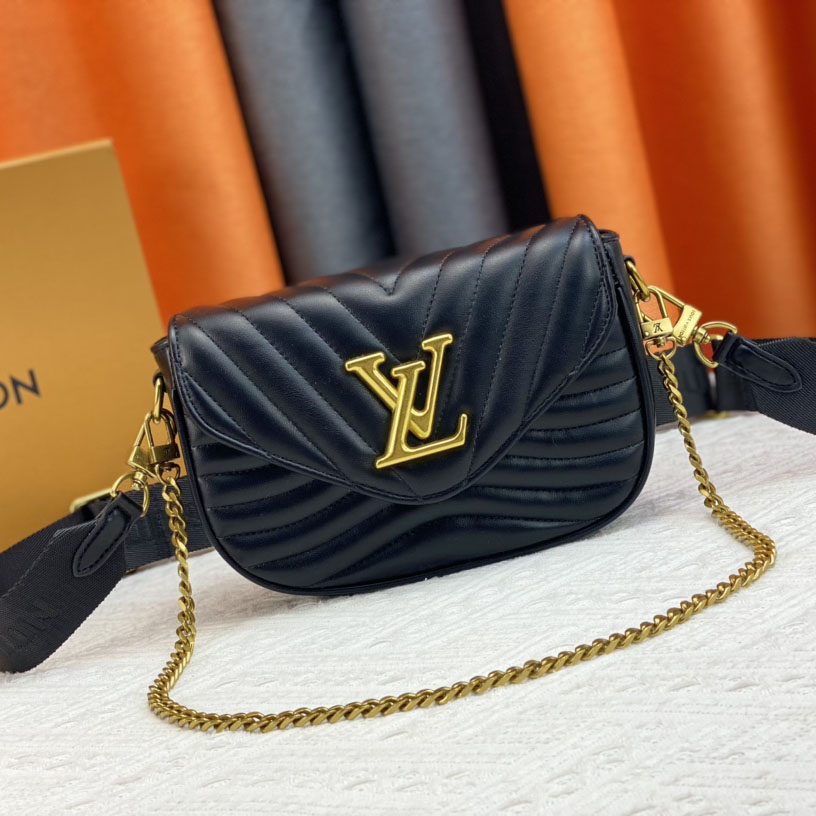 Louis Vuitton LV NEW WAVE Multi Pochette Shoulder Bag Strap Handbag(Replica)