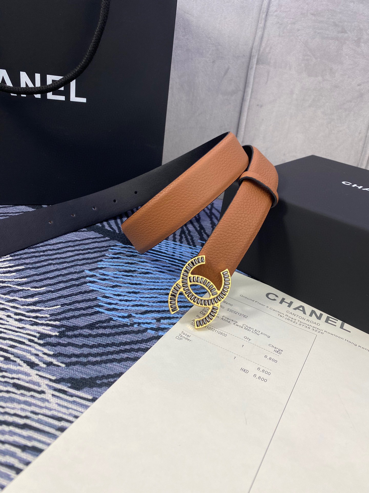 Chanel Leather Belts 1:1 Mirror Version