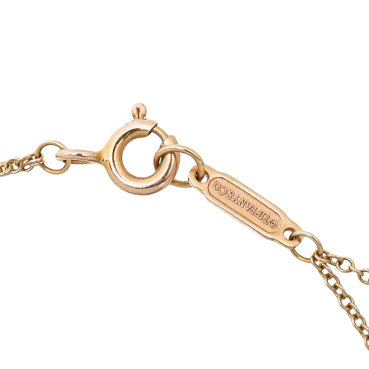 Tiffany & Co 18K Yellow Gold Infinity Bracelet