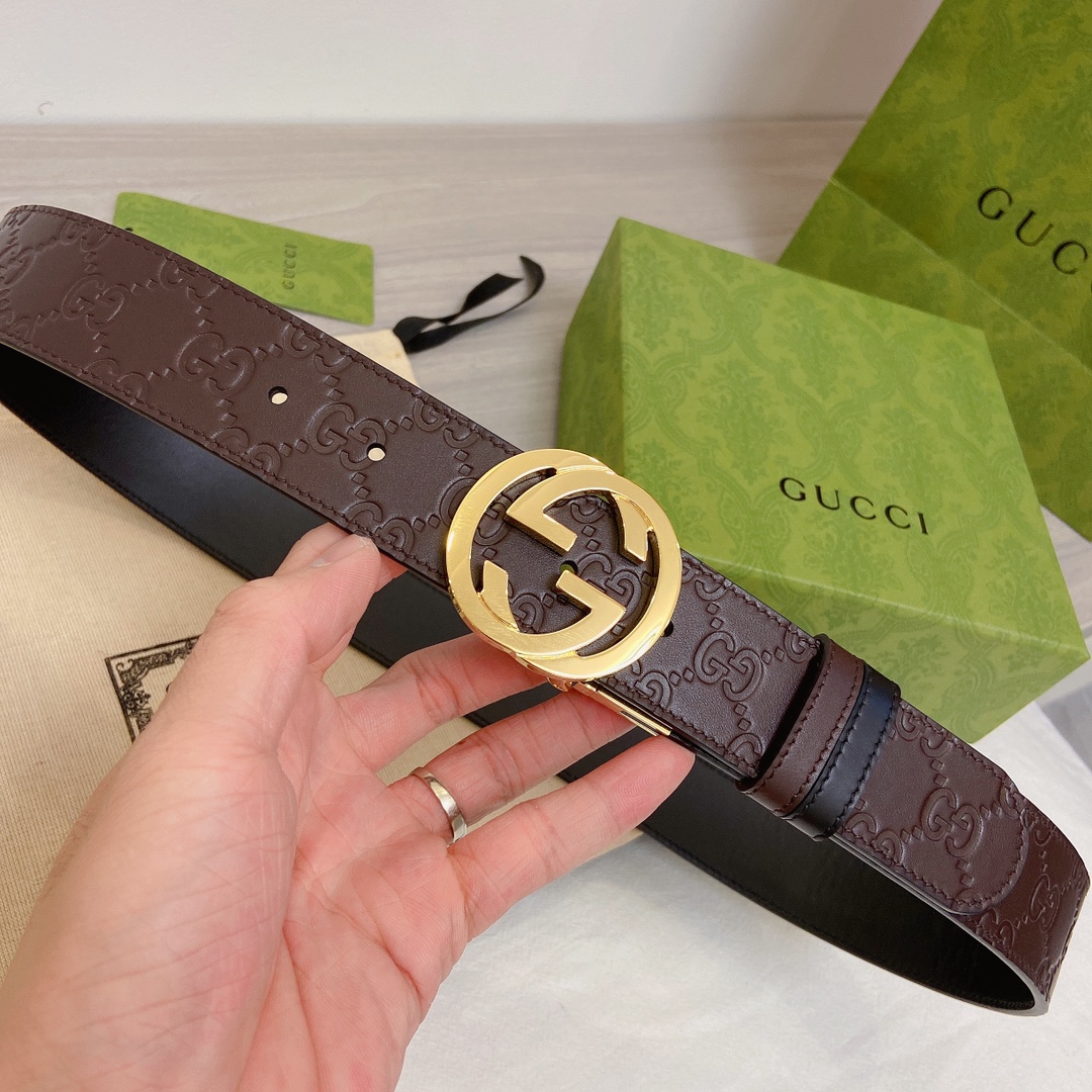 Gucci Leather Belts 1:1 Mirror Version