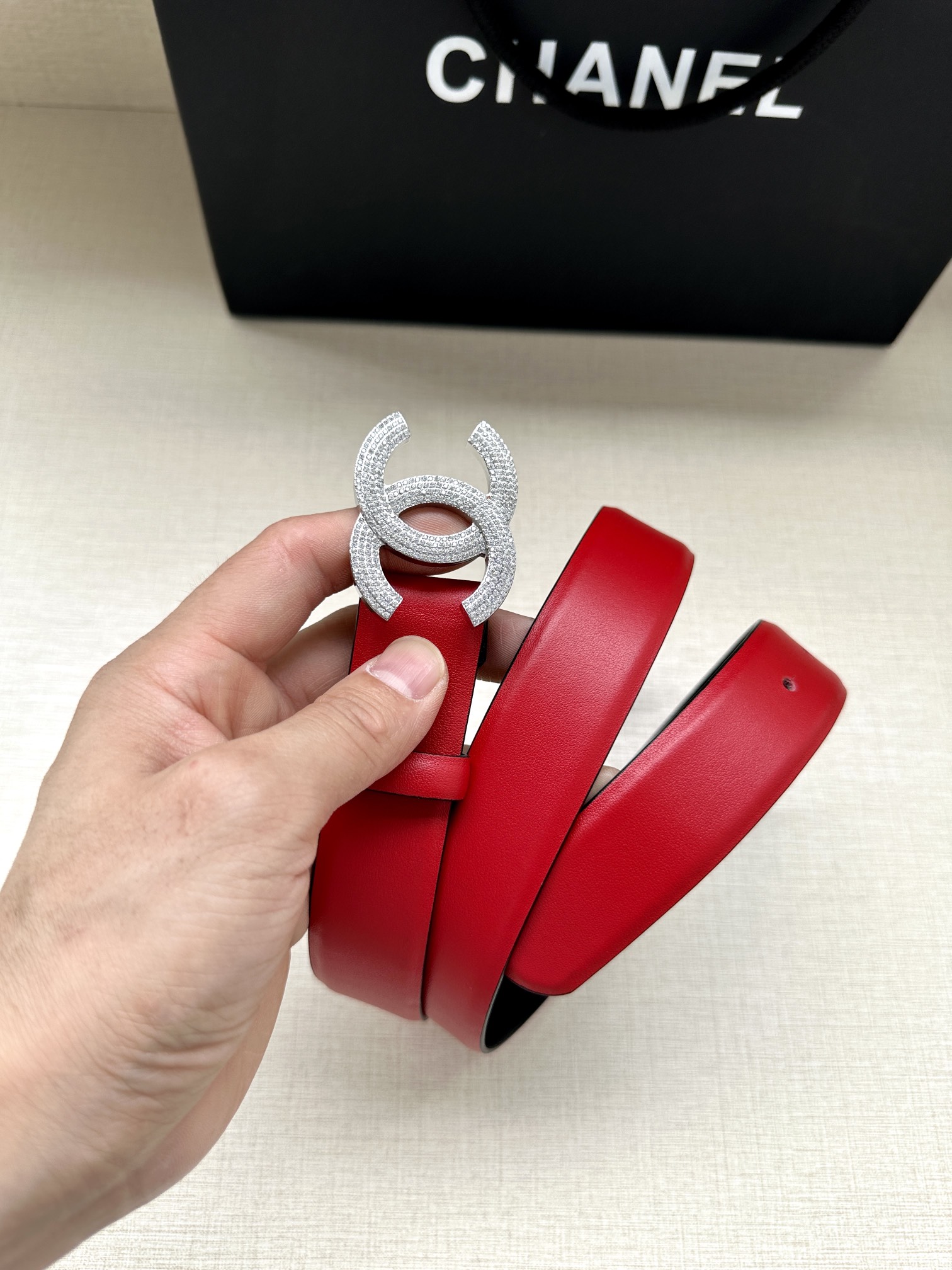 Chanel Leather Belts 1:1 Mirror Version