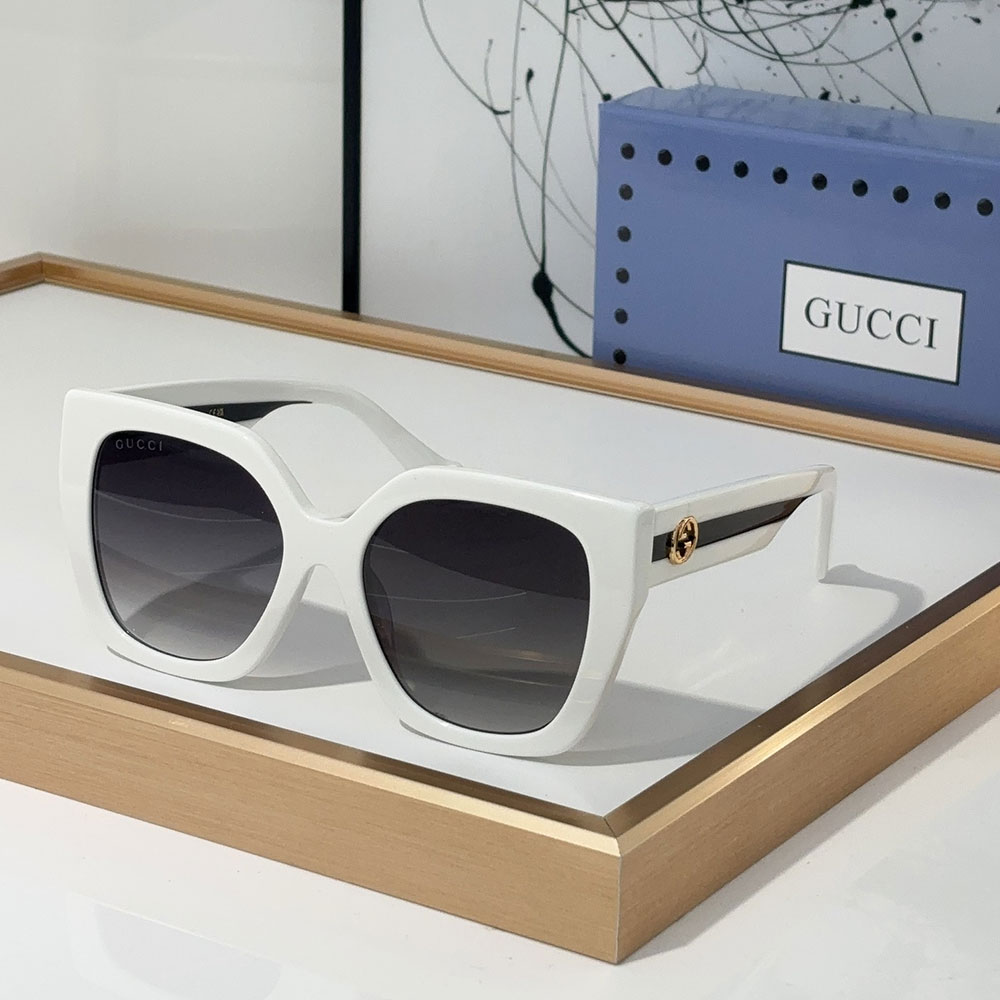 Gucci  Casual everything sunglasses Top quality （Replica）