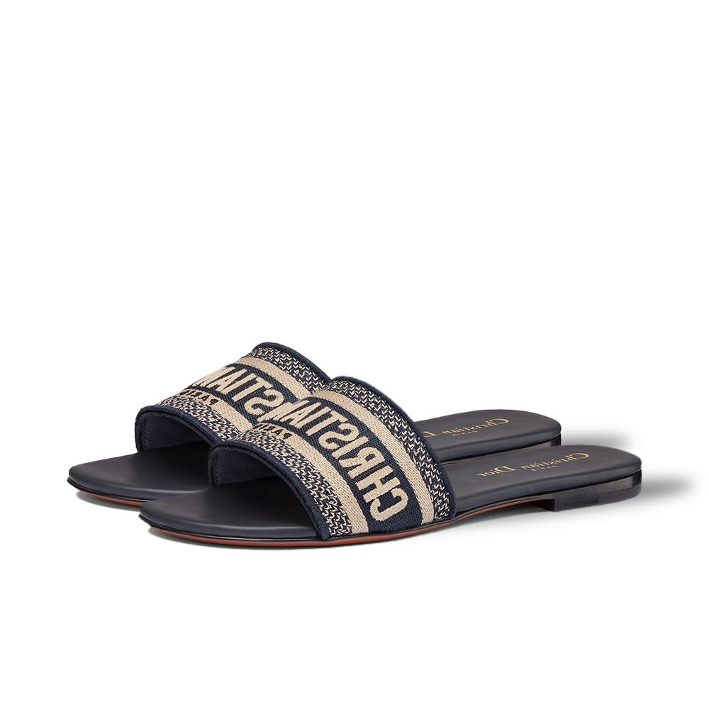 Dior DWAY Slide Slipper Sandals (Replica)