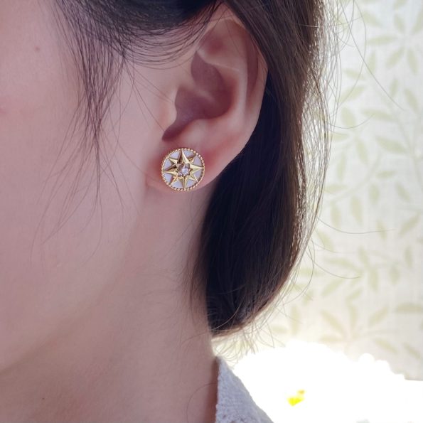 Compass Earrings Dupe