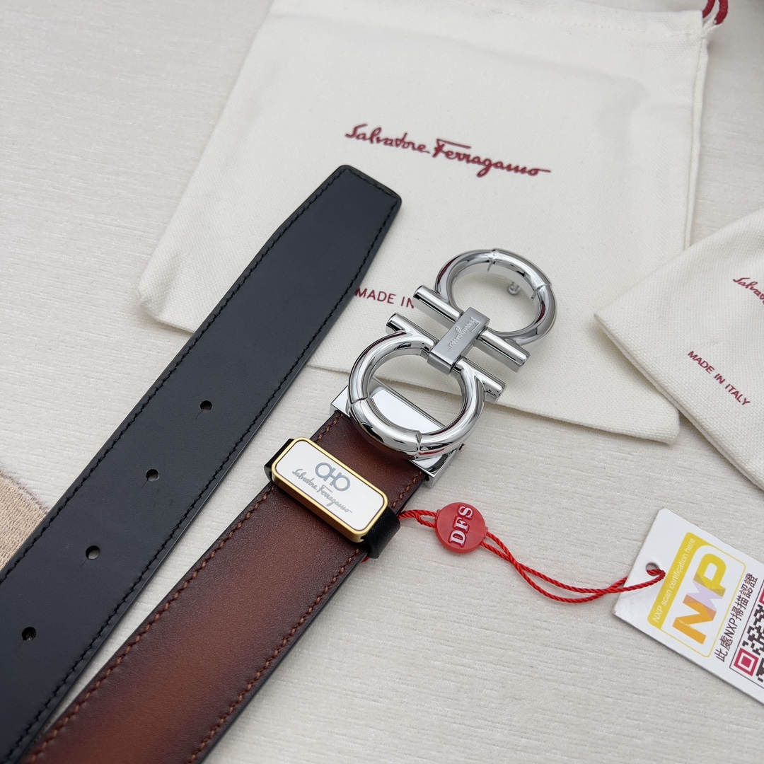 Ferrgamo Leather Belts 1:1 Mirror Version