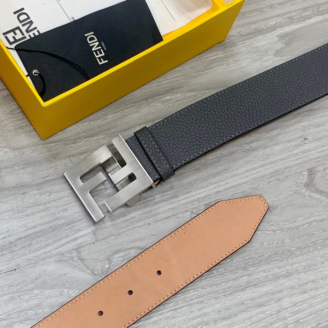 Fendi Leather Belts 1:1 Mirror Version