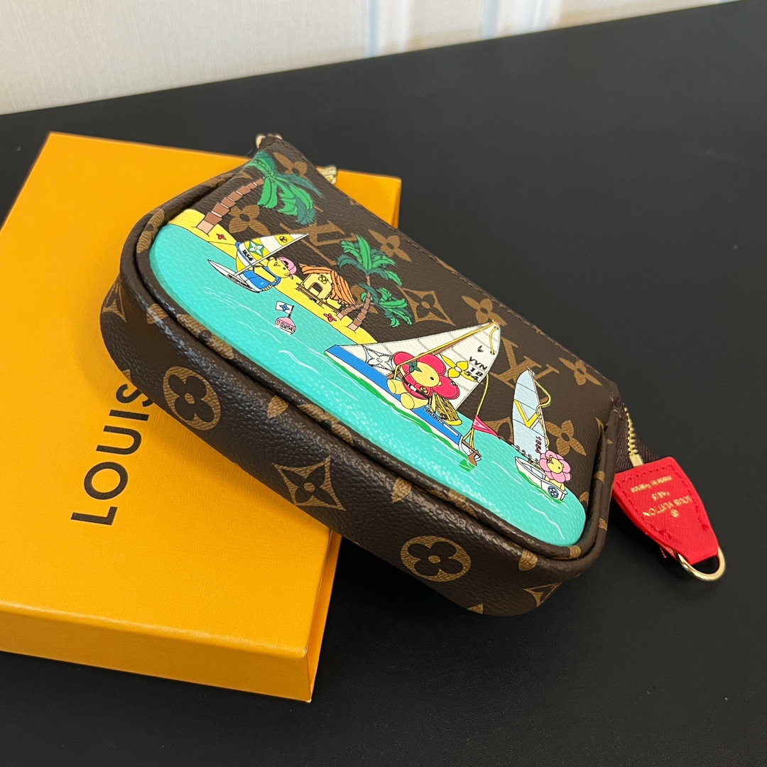 Louis Vuitton Multi Pochette Accessories Mini Bag Purse