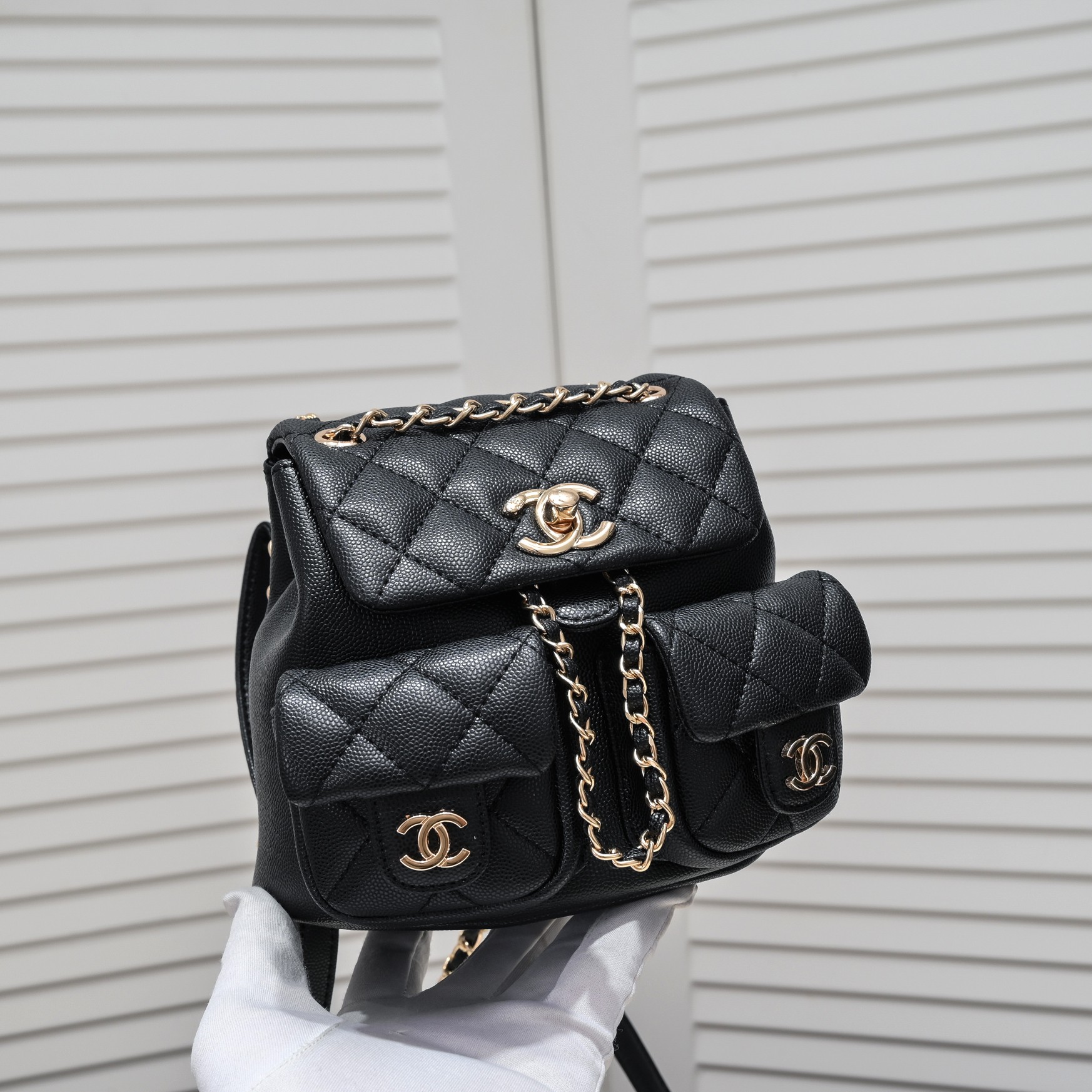 Chanel 23k Small backpack Backpack Bag Handbag