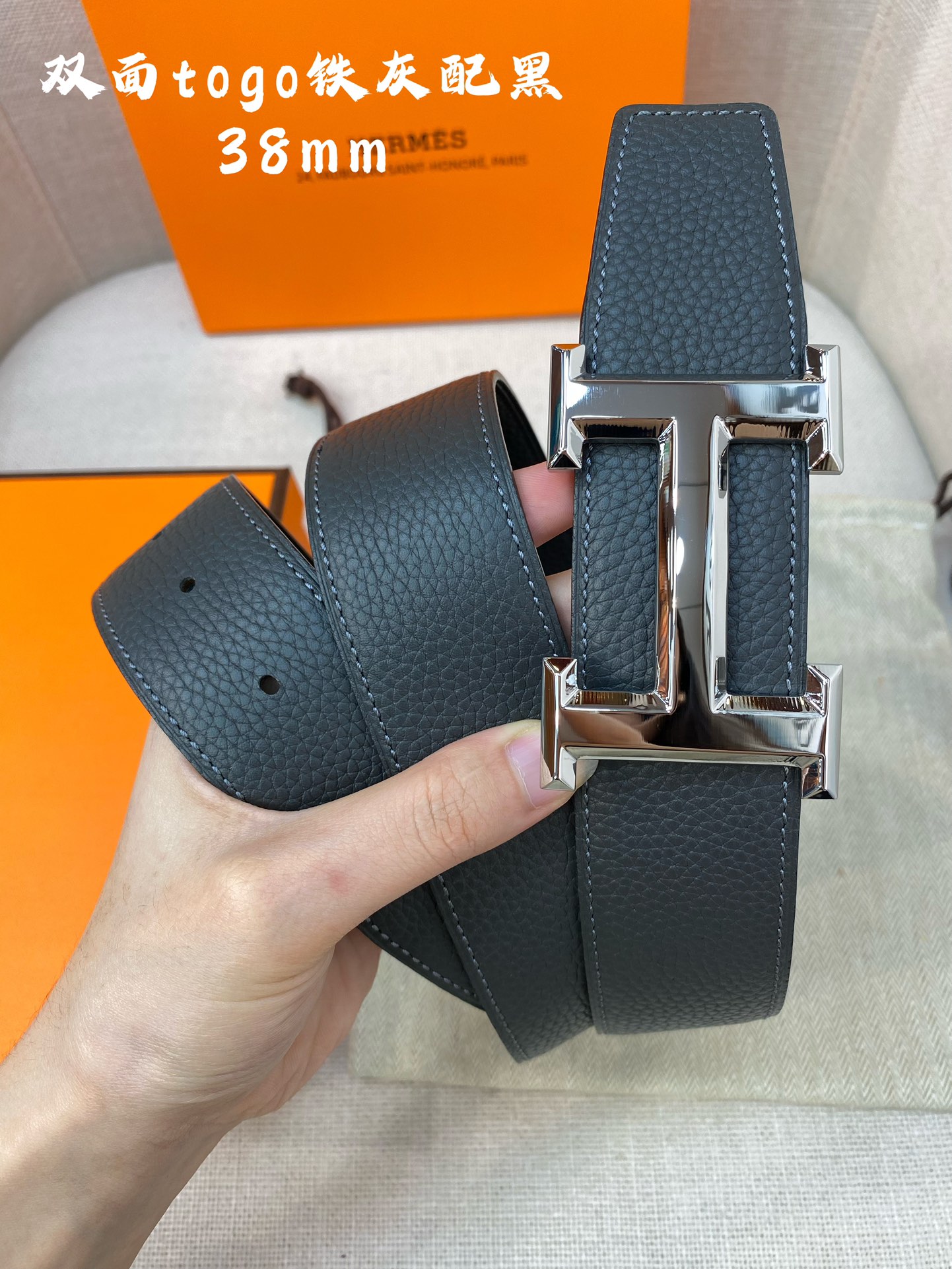 Hermes Leather Belts 1:1 Mirror Version