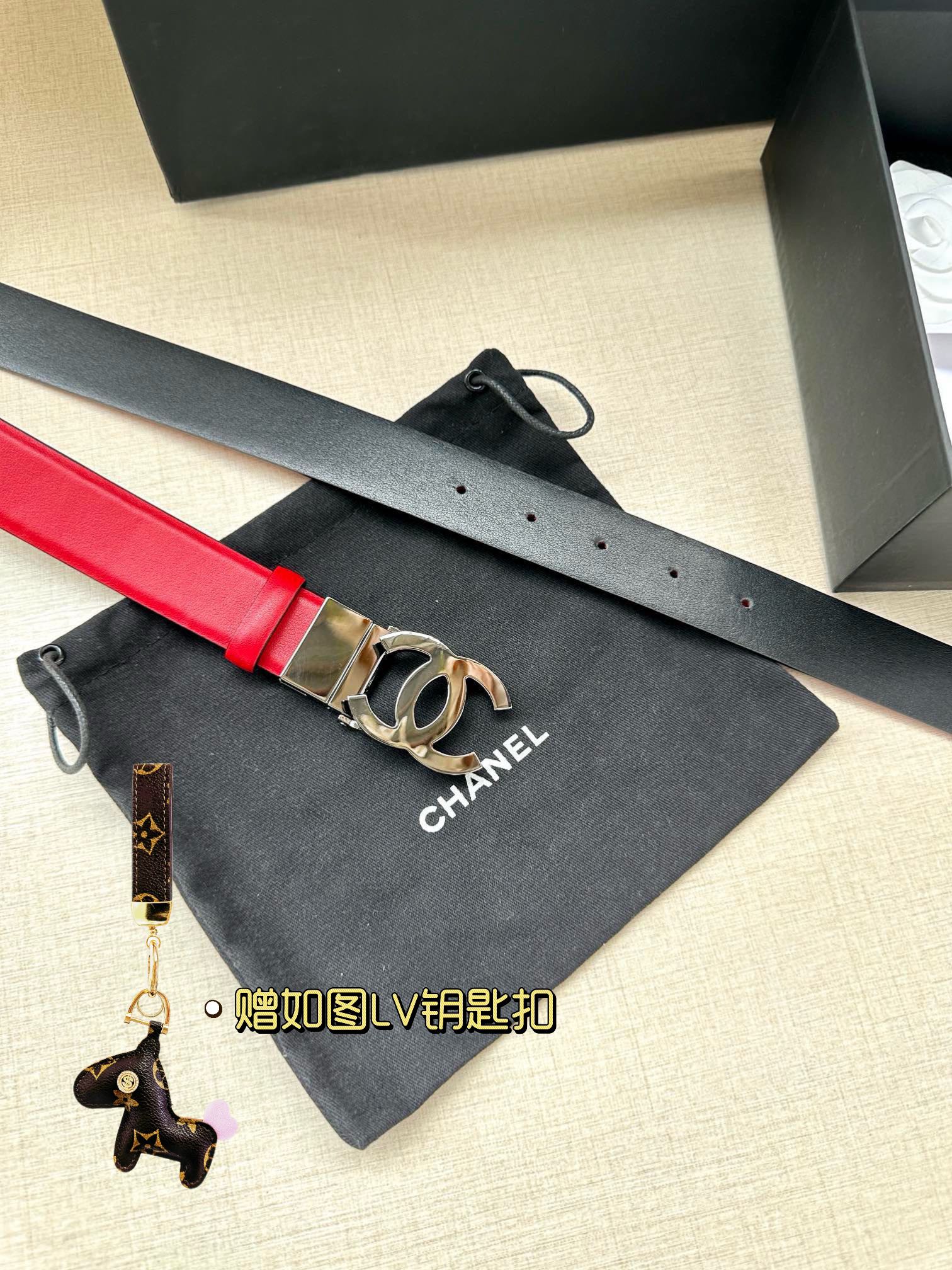 Chanel Leather Belts 1:1 Mirror Version