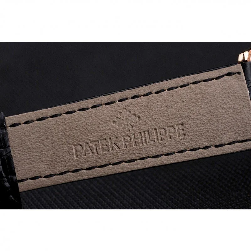 Calatrava Dial Silver 40 mm, Rose Gold