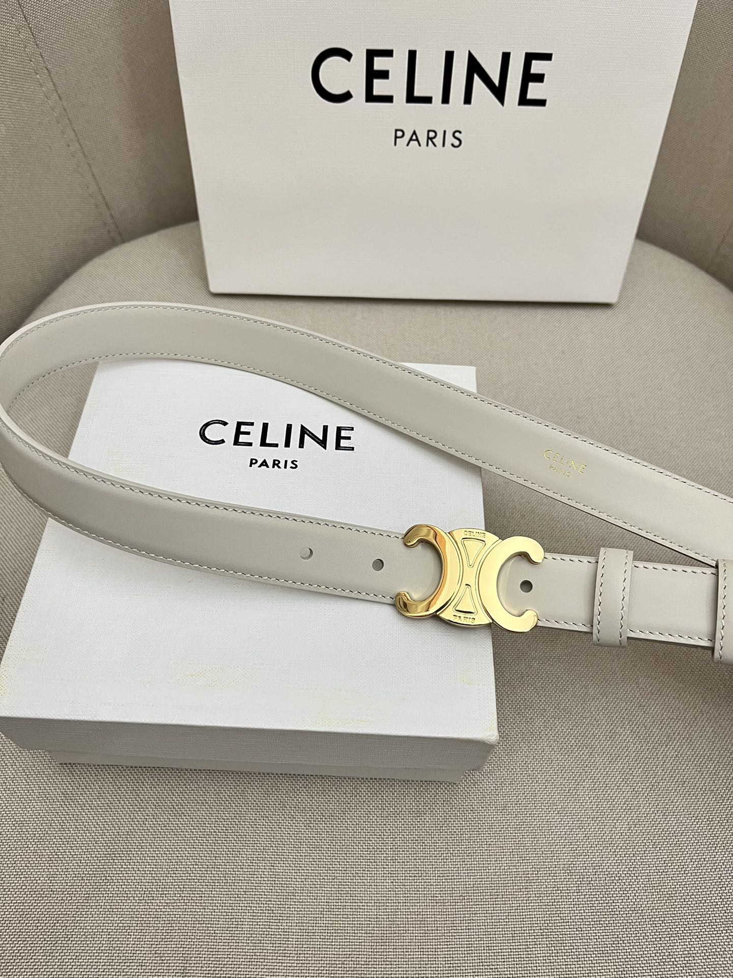 Celine Leather Belts 1:1 Mirror Version