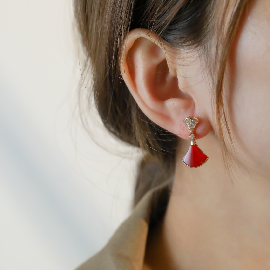 Bvlgari Dress Earrings with Diamonds