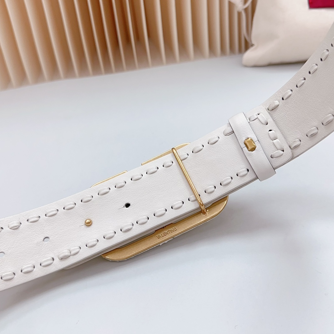 Valentino Leather Belts 1:1 Mirror Version
