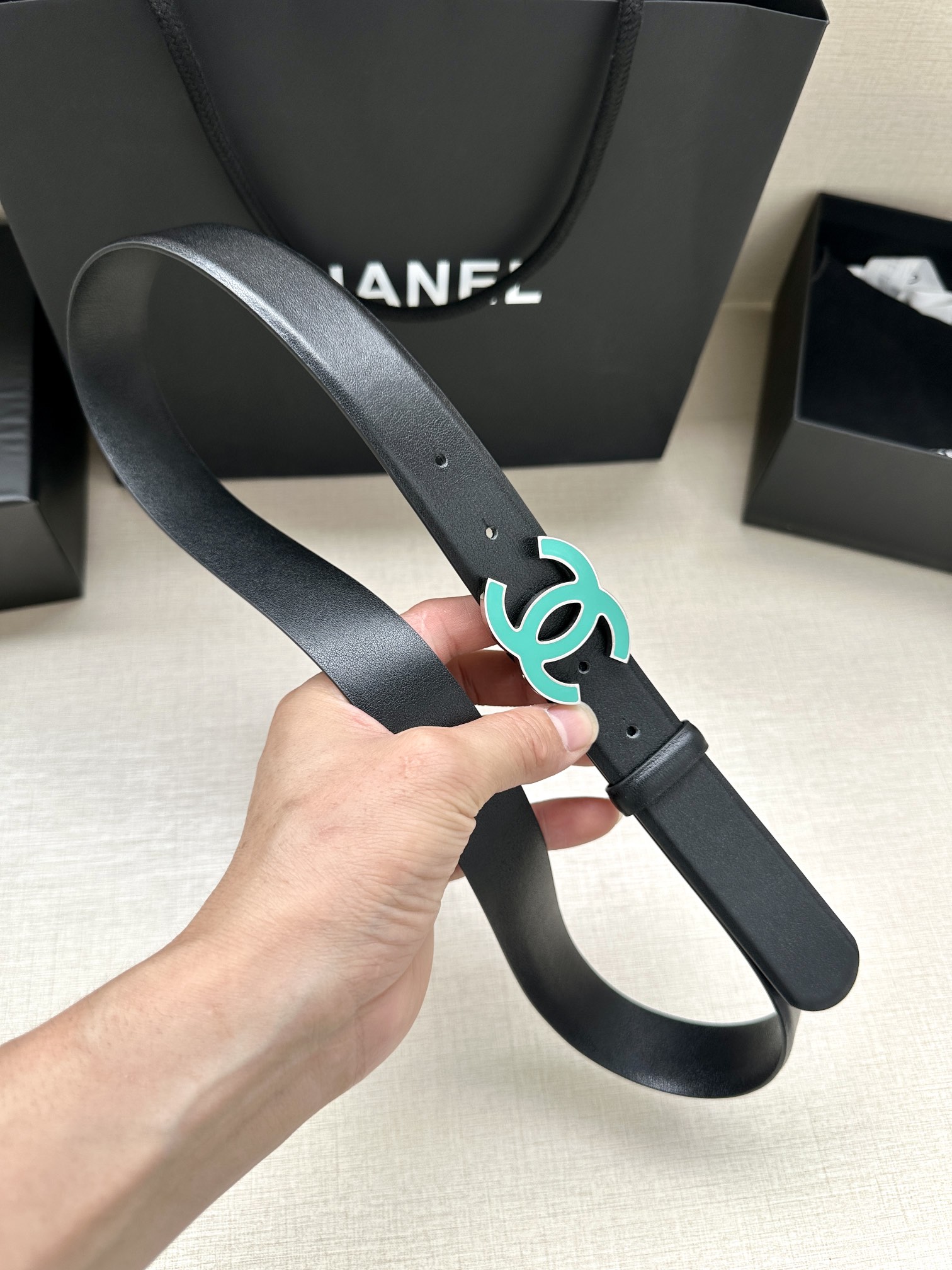 Chanel Leather Belts 1:1 Mirror Version