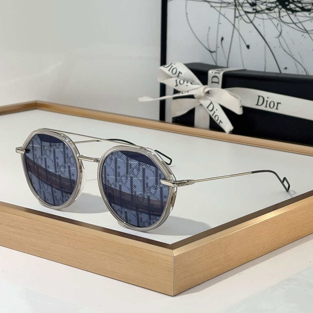 Dior Alloy Sunglasses With Reflective Frames Top quality (Replica）